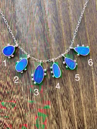 Image 2 of Dainty Australian Opal Necklaces