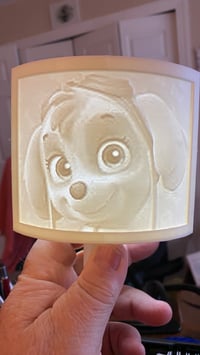 Image 9 of Custom Personalized 3d printed Lithophane picture night light