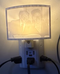 Image 10 of Custom Personalized 3d printed Lithophane picture night light