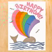 BIRTHDAY WHALE RISO