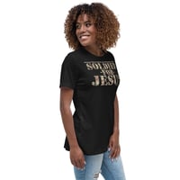 Image 11 of Soldier For Jesus Dark Women's Relaxed T-Shirt