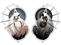 Acrylic Charm "Grand Mother Silk"