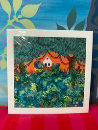 Image 1 of 'Pink Boat Garden' Limited Edition Giclée Print by Alice Alderson