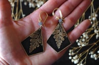 Image 3 of Fern and Labradorite Earrings