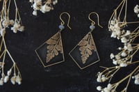 Image 1 of Fern and Labradorite Earrings