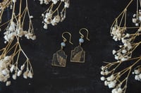 Image 2 of Cemetery Fern Earrings