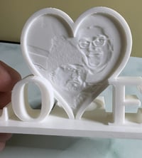 Image 6 of 💕 Custom Valentine’s Photo Lithophane – Light Up Love Keepsake – 