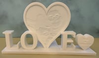 Image 2 of 💕 Custom Valentine’s Photo Lithophane – Light Up Love Keepsake – 