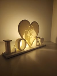 Image 11 of 💕 Custom Valentine’s Photo Lithophane – Light Up Love Keepsake – 