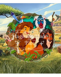 Pride Rock Flock Lion Fantasy Pin