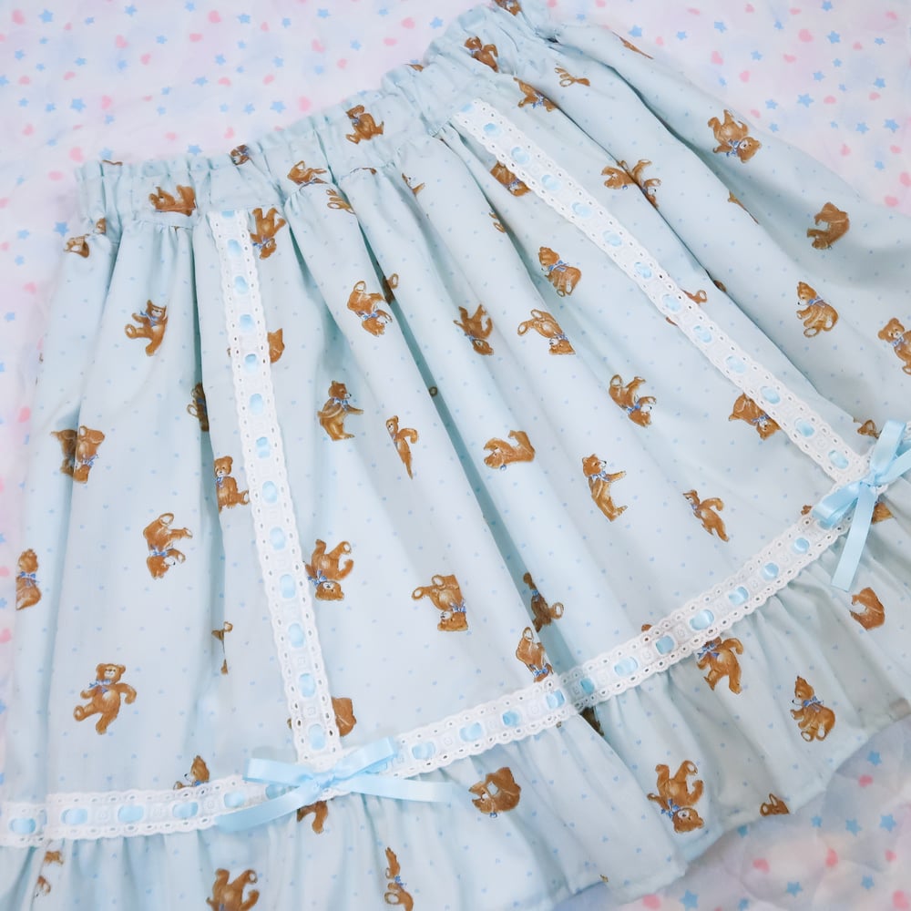 Playful Teddy Bear Skirt