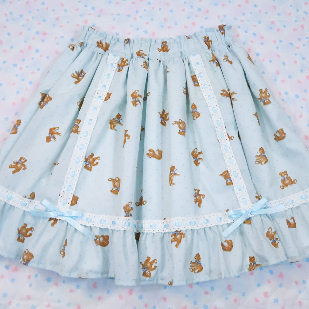 Playful Teddy Bear Skirt