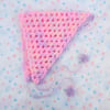 Crochet Bandana Headdress: Pink Party