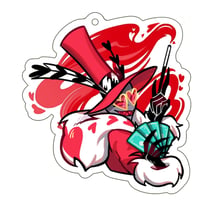 Acrylic Charm "Valentino's card"