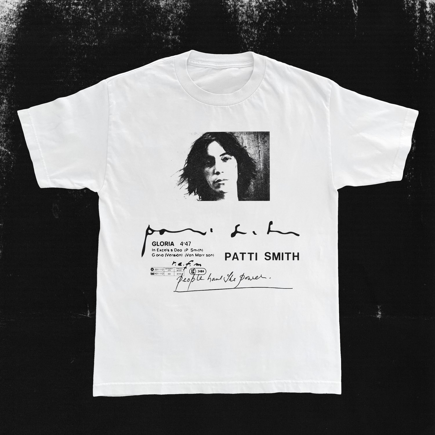 Image of Patti Smith - Bootleg Tee [PRE-ORDER]