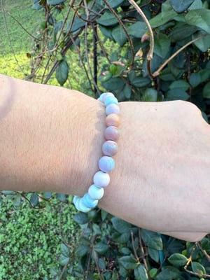 8mm “Cotton Candy” Stretch Bracelet