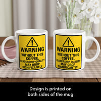 Image 4 of Without This Coffee Boss Novelty Mug