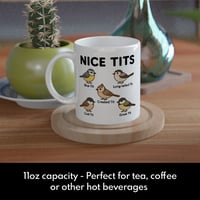 Image 2 of Nice Tits Bird Themed Novelty Mug