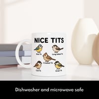 Image 4 of Nice Tits Bird Themed Novelty Mug