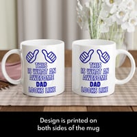 Image 4 of This is What an Awesome Dad Looks Like Mug