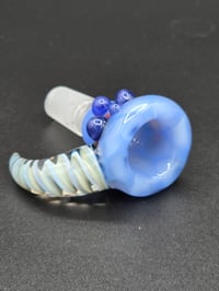 Image 6 of Blue 14mm Slide With Horn
