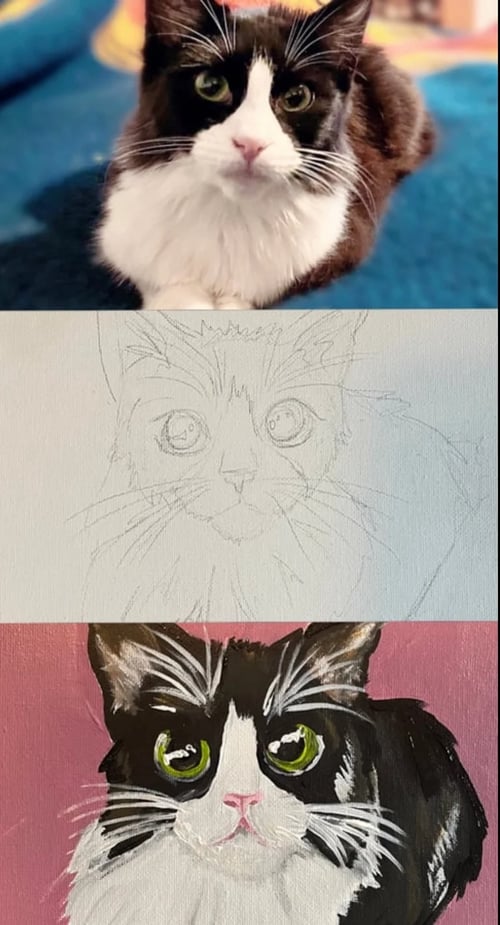 Image of "Paint Your Pet" // Thur 2/26 6:30-9:30