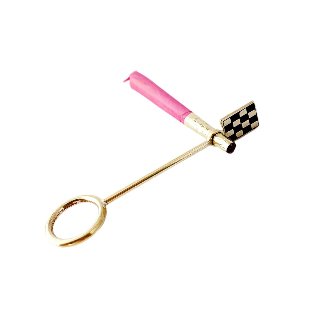 Image of Checkered Ring Joint Holder