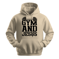 Image 2 of Gym & Jesus Hoodie