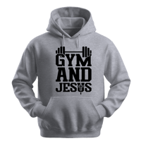 Image 3 of Gym & Jesus Hoodie