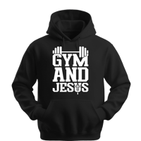 Image 4 of Gym & Jesus Hoodie