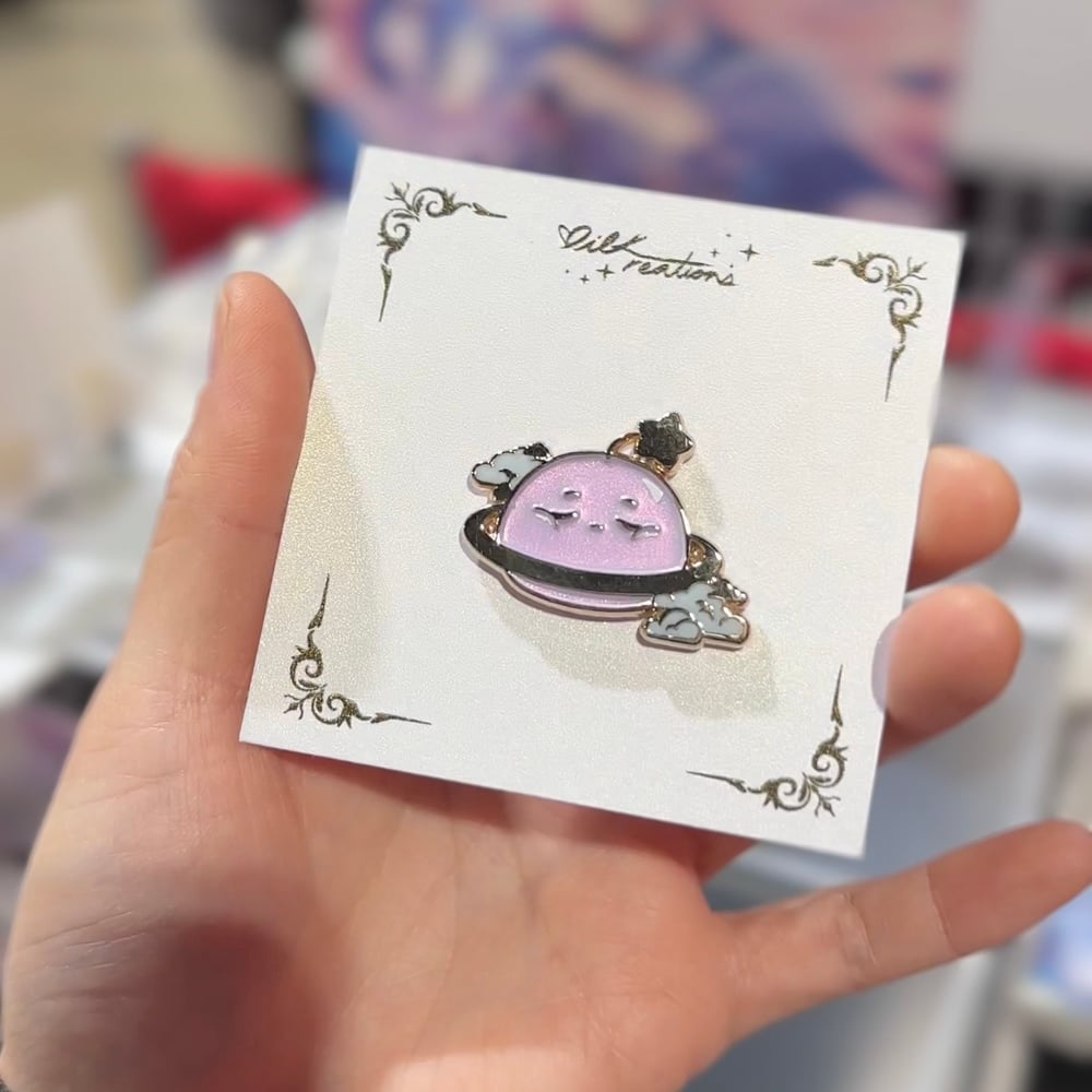 Image of Love and Deepspce Blobbu Pins