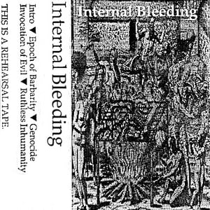 Image of Internal Bleeding – One Dollar Demo- RE PRESS. Cassette