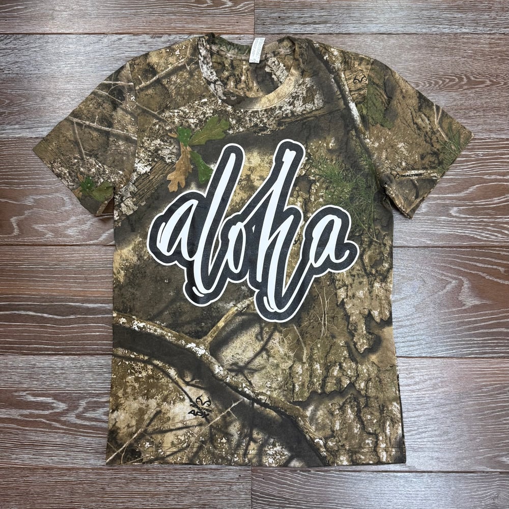 Image of HUNTER SIGNATURE ALOHA MEN'S T-SHIRT