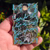 Image 3 of King of Hearts Pin (Sandblast Card)