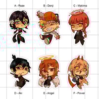 Image 2 of Chainsaw Man Vinyl Sticker