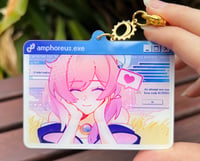 Image 3 of cyrene and phainon shaker keychain