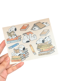 Image 1 of READING SNOOPY 
