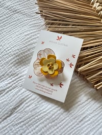 Broche JOSIE Jaune