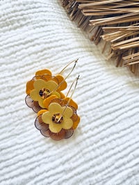 Boucles JOSIE Jaune