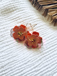 Boucles JOSIE Orange