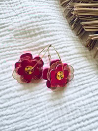 Boucles JOSIE Rose