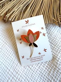 Broche LOU Orange