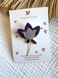 Broche LOU Violet