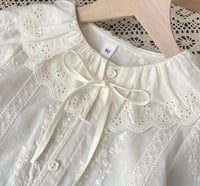 Image 2 of Cotton Ruffle Blouse