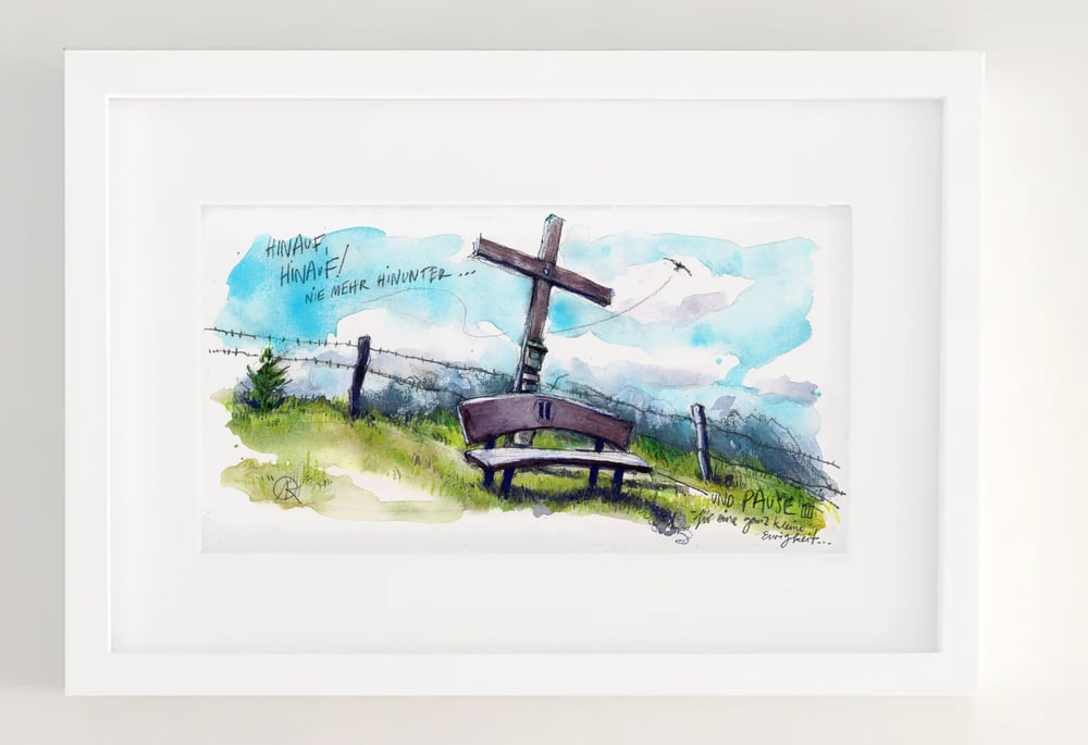 Image of Hinauf und nie wieder hinunter