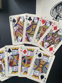 Image 4 of Jeu de patience Grimaud, à portraits anglais, cachet 1890!avec boîte! 