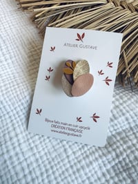 Broche HORTENSE Nude