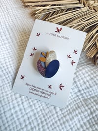 Broche HORTENSE Violet