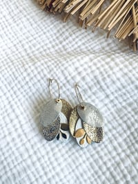 Boucles HORTENSE Blanc