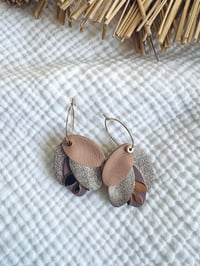 Boucles HORTENSE Nude